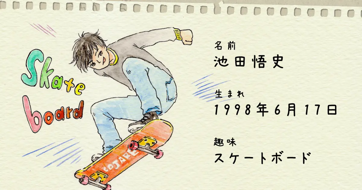 プロフィールムービー「sketchnotes」のイラストシーン